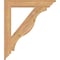 Ekena Millwork Funston Traditional Smooth Bracket, Western Red Cedar, 3 1/2"W x 26"D x 30"H BKT04X26X30FST01SWR - alternate 4